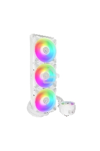Жидкостная система охлаждения Arctic Liquid Freezer III 420 A-RGB белый, 140 мм, алюминий, 2800 об/мин, 26 дБ, 4 pin, 374 Вт