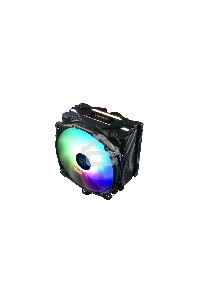 Кулер для процессора Enermax F40 ARGB Edition черный, 140 мм, алюминий/медь, 1200 об/мин, 23 дБ, 4 pin, 200 Вт, 158 мм