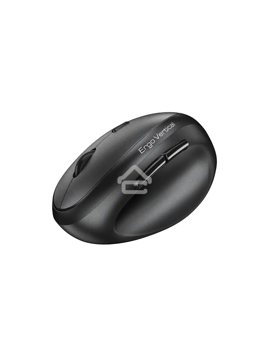 Мышь беспроводная Genius Genius Ergo 8350S /Вертикальная/бесшумная/1200-1600-2400 dpi/BlueEye/6 кнопок/USB-приемник/Bluetooth+2,4 ГГц/батарея AA/темно-серый (31030041400)