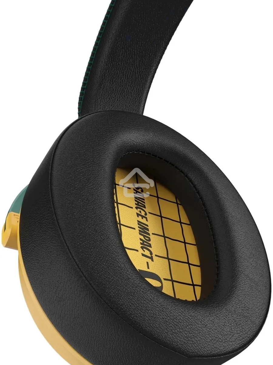 Наушники с микрофоном A4Tech Bloody M595 Renegade желтый/рисунок 2.3м мониторные USB оголовье (M595)