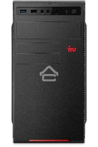 Компьютер IRU Home 310H6SE MT i5 12400 (2.5) 16Gb SSD1Tb UHDG 730 Free DOS GbitEth 400W черный (1996652)