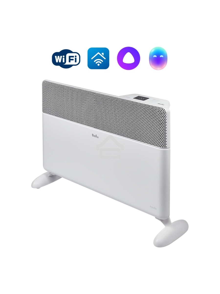 Конвектор электрический Ballu Apollo Transformer BEC/ATI-1500 белый, 1500 Вт, 20 м2, термостат, дисплей