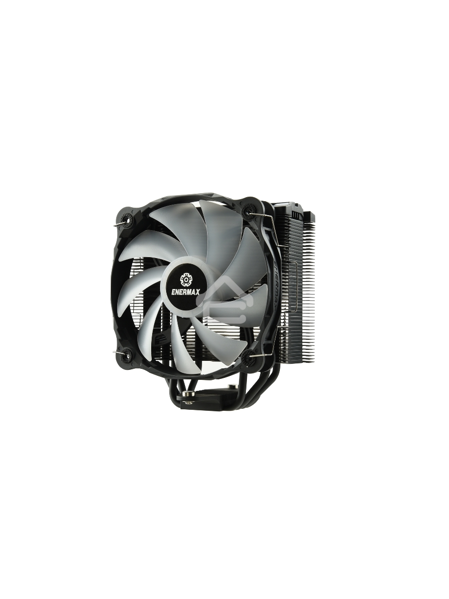 Кулер для процессора Enermax F40 ARGB Edition черный, 140 мм, алюминий/медь, 1200 об/мин, 23 дБ, 4 pin, 200 Вт, 158 мм