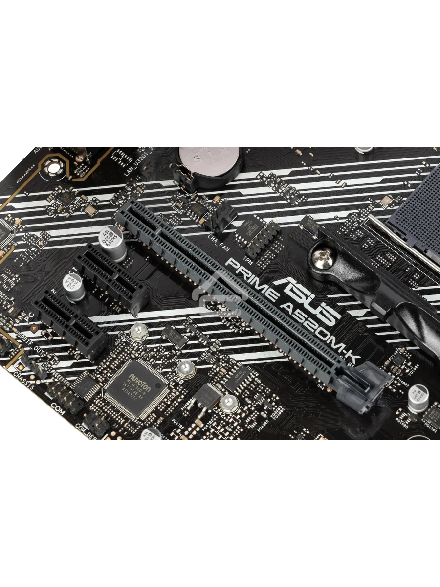 Материнская плата ASUS PRIME A520M-K, AM4, AMD A520, 2xDDR4, 4xSATA, 1xM.2, 1xPCIe 3.0 x16, 1xPCIe x1, 1xHDMI, 1xVGA, 1x 1Gb LAN, 2xUSB-A 2.0, 4xUSB-A 3.2 Gen 1, 3x3.5 мм, 7.1, mATX