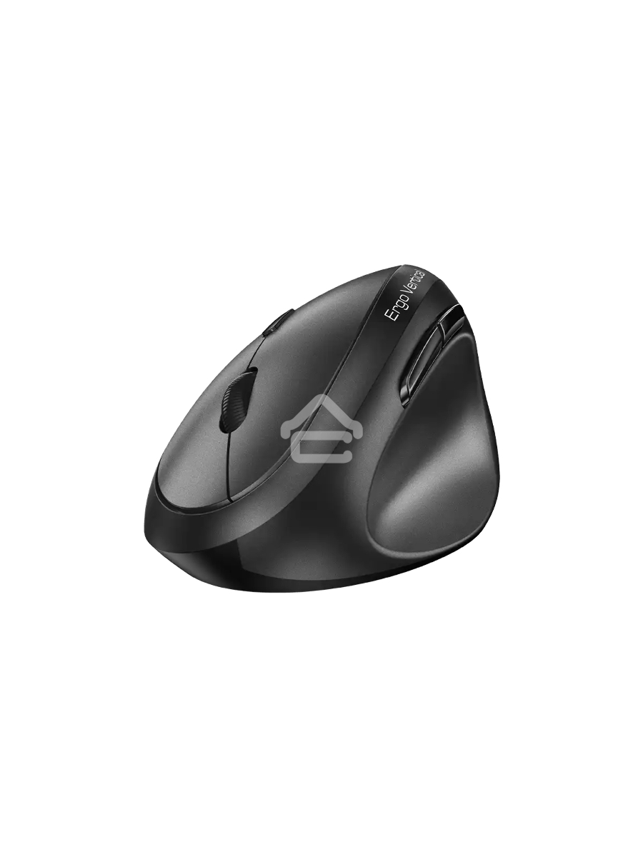 Мышь беспроводная Genius Genius Ergo 8350S /Вертикальная/бесшумная/1200-1600-2400 dpi/BlueEye/6 кнопок/USB-приемник/Bluetooth+2,4 ГГц/батарея AA/темно-серый (31030041400)