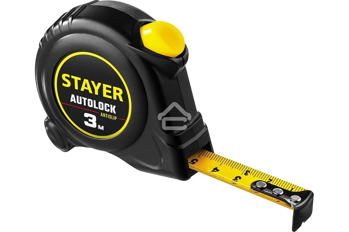 Рулетка Stayer АutoLock 3м/16мм с автостопом 2-34126-03-16_z02