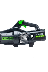 Воздуходув  аккумуляторный GreenWorks GD82ABIIK5, 82V, бесщеточный, с 1хАКБ 5 Ач и ЗУ (2407007UB)