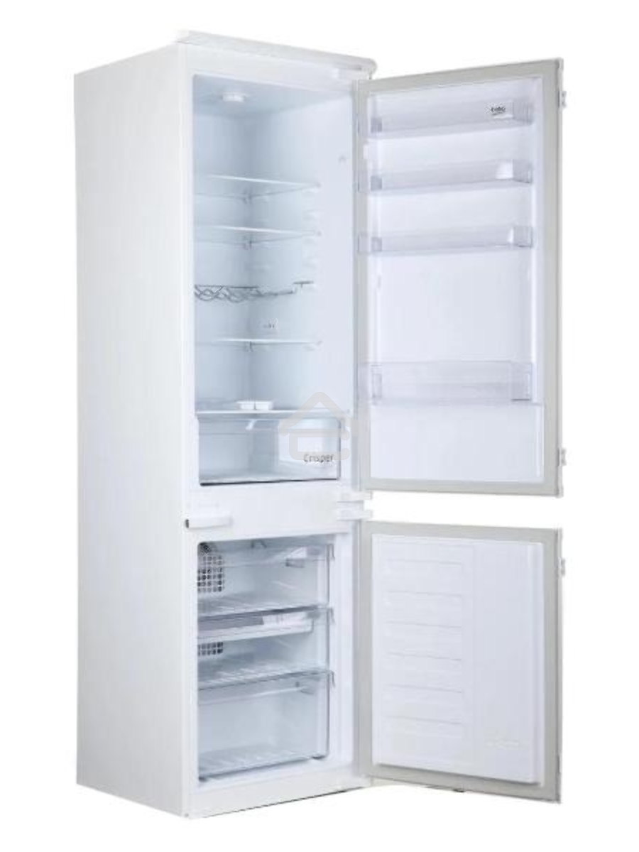 Встраиваемый холодильник Beko BCHA2752S белый (двухкамерный)