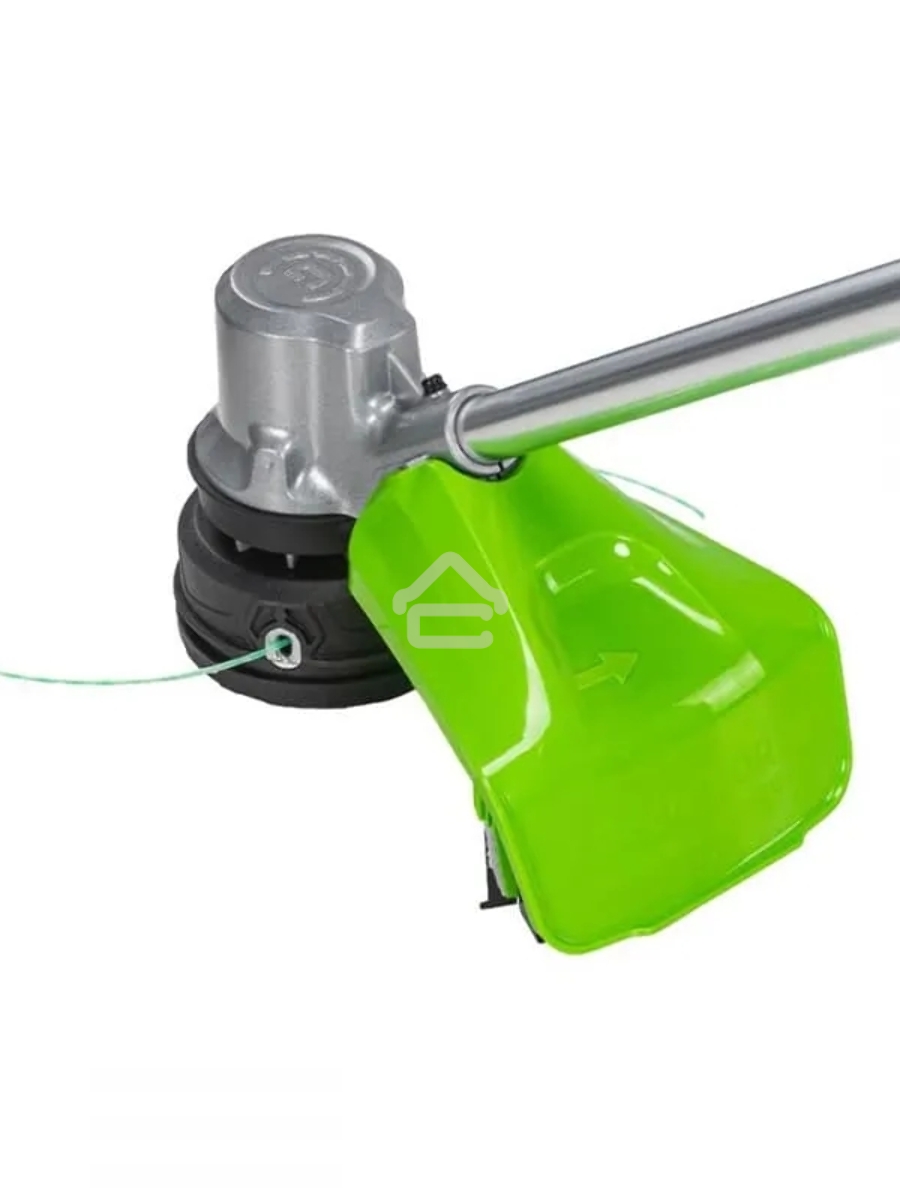 Триммер аккумуляторный GreenWorks GD82LTk5, 82V, 40 см, бесщеточный, с 1хАКБ 5 Ач и ЗУ (2110607UB)