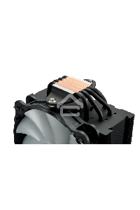 Кулер для процессора Enermax F40 ARGB Edition черный, 140 мм, алюминий/медь, 1200 об/мин, 23 дБ, 4 pin, 200 Вт, 158 мм