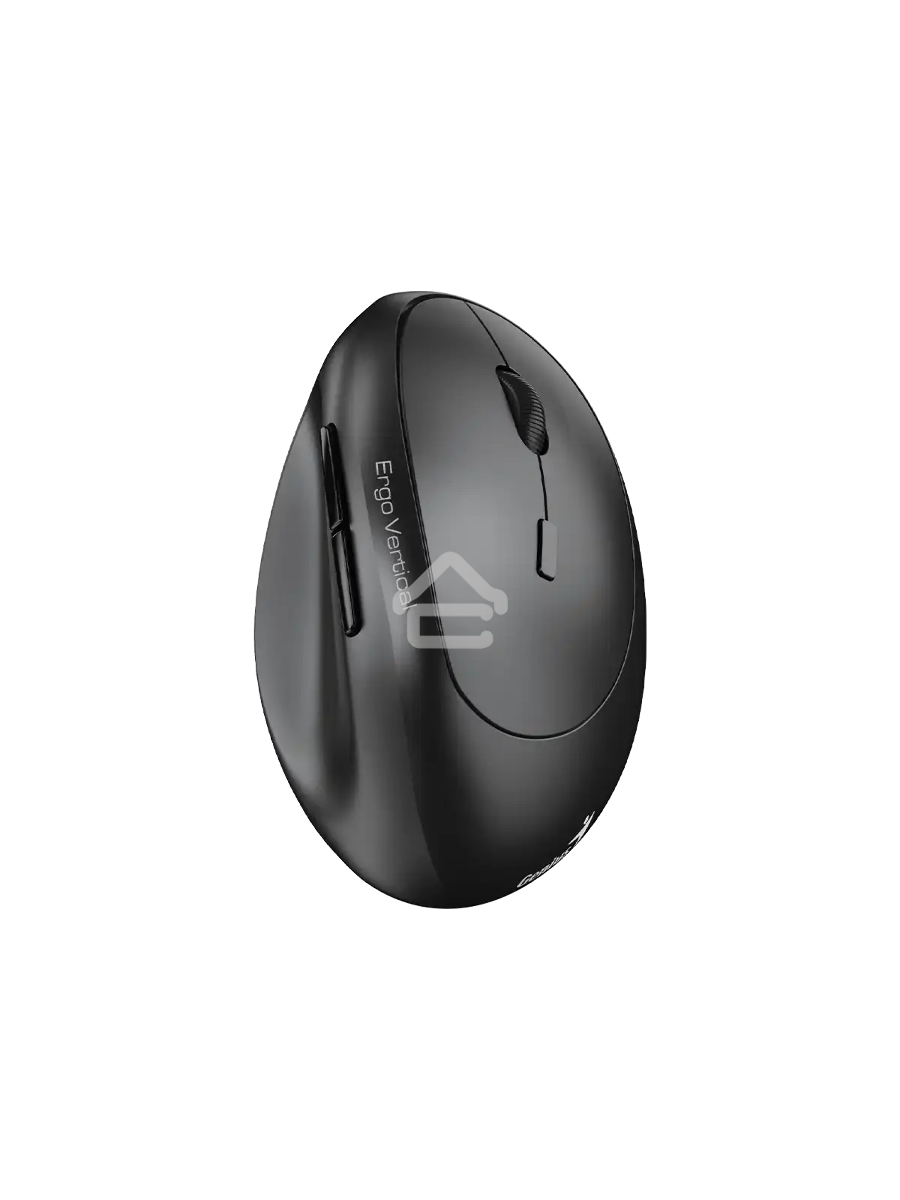 Мышь беспроводная Genius Genius Ergo 8350S /Вертикальная/бесшумная/1200-1600-2400 dpi/BlueEye/6 кнопок/USB-приемник/Bluetooth+2,4 ГГц/батарея AA/темно-серый (31030041400)