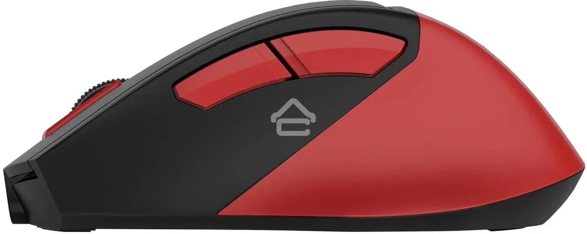 Мышь беспроводная A4Tech Fstyler FG45CS Air красный/черный, 2000 dpi, радиоканал, USB, кнопки - 7