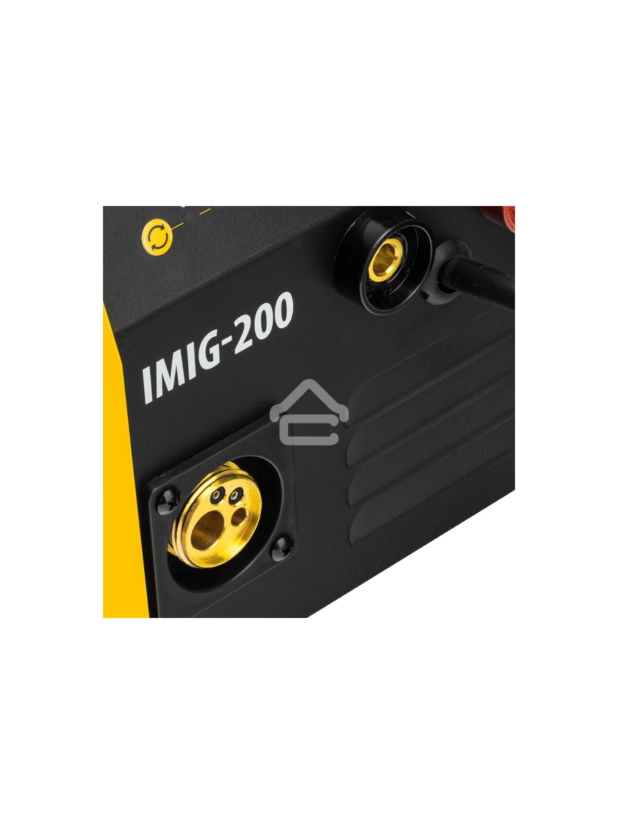 Аппарат инвертор. полуавтомат. cварки IMIG-200, 200 А, ПВ 60%, катушка 5 кг Denzel