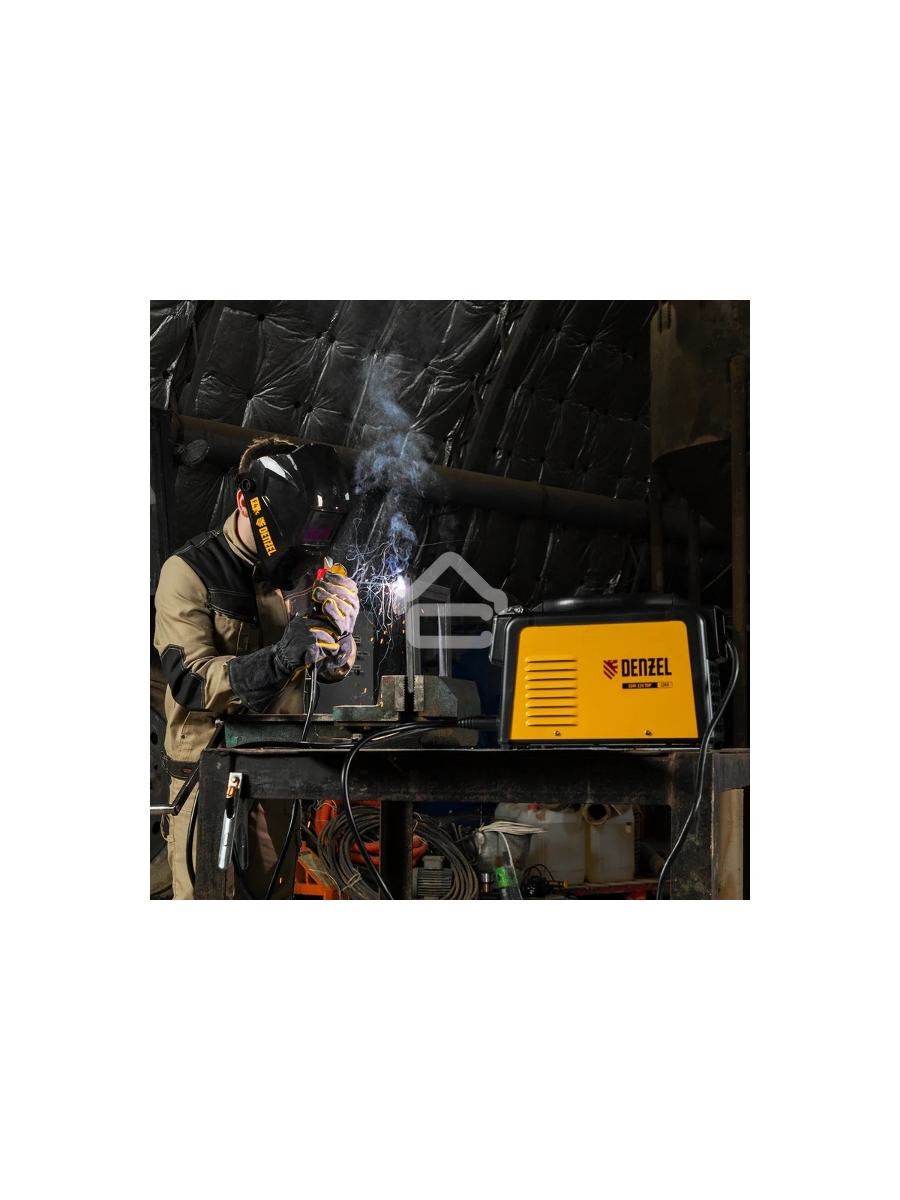 Аппарат инвертор. дуговой сварки SDM-220 Top, 220 А, ПВ 60% кейс Denzel