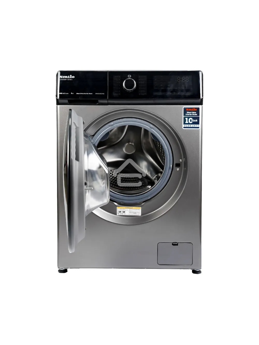 Стиральная машина Smile SWMSW9DG1400 серый, загрузка фронтальная 9 кг, 1400 об/мин, класс: А+++