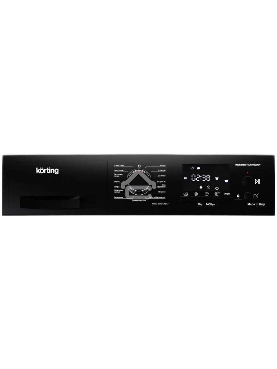 Стиральная машина Korting KWM 59ID14107  белый, загр. фронтальная макс.: 10 кг 1400 об/мин класс: А+++