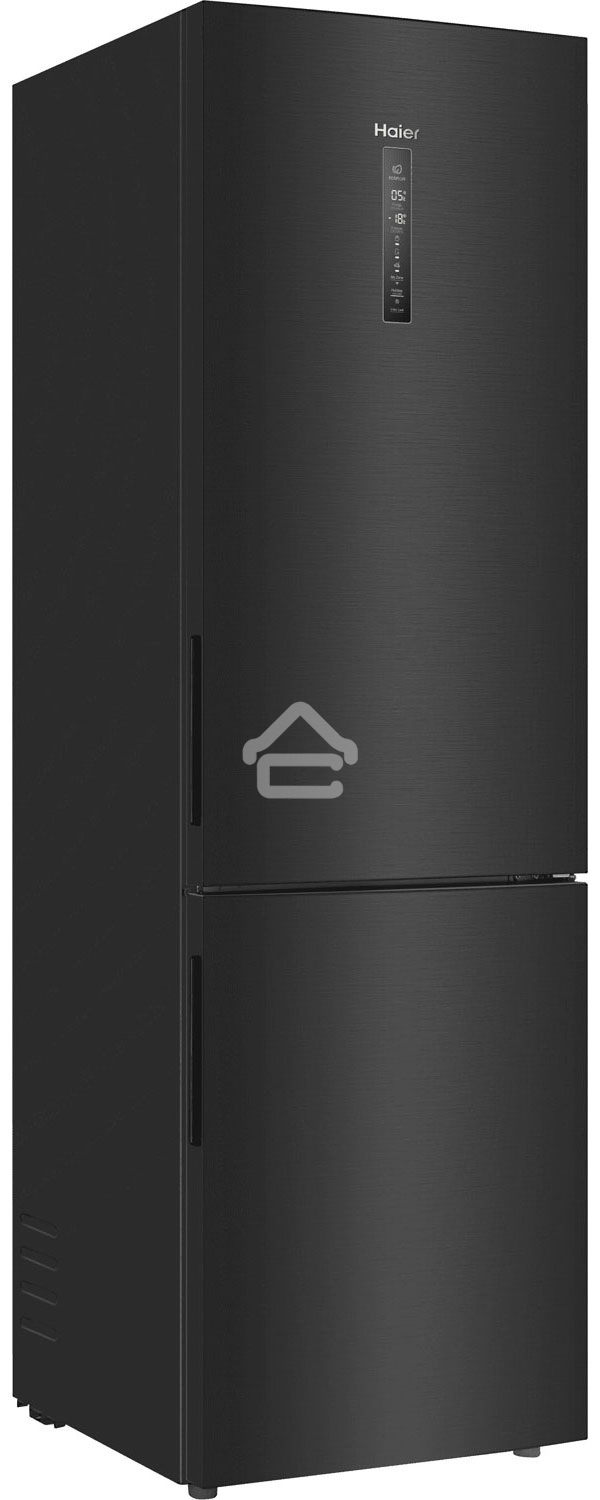 Холодильник Haier C4F740CDBGU1 графитовый двухкамерный 286/115л морозилка снизу, No Frost