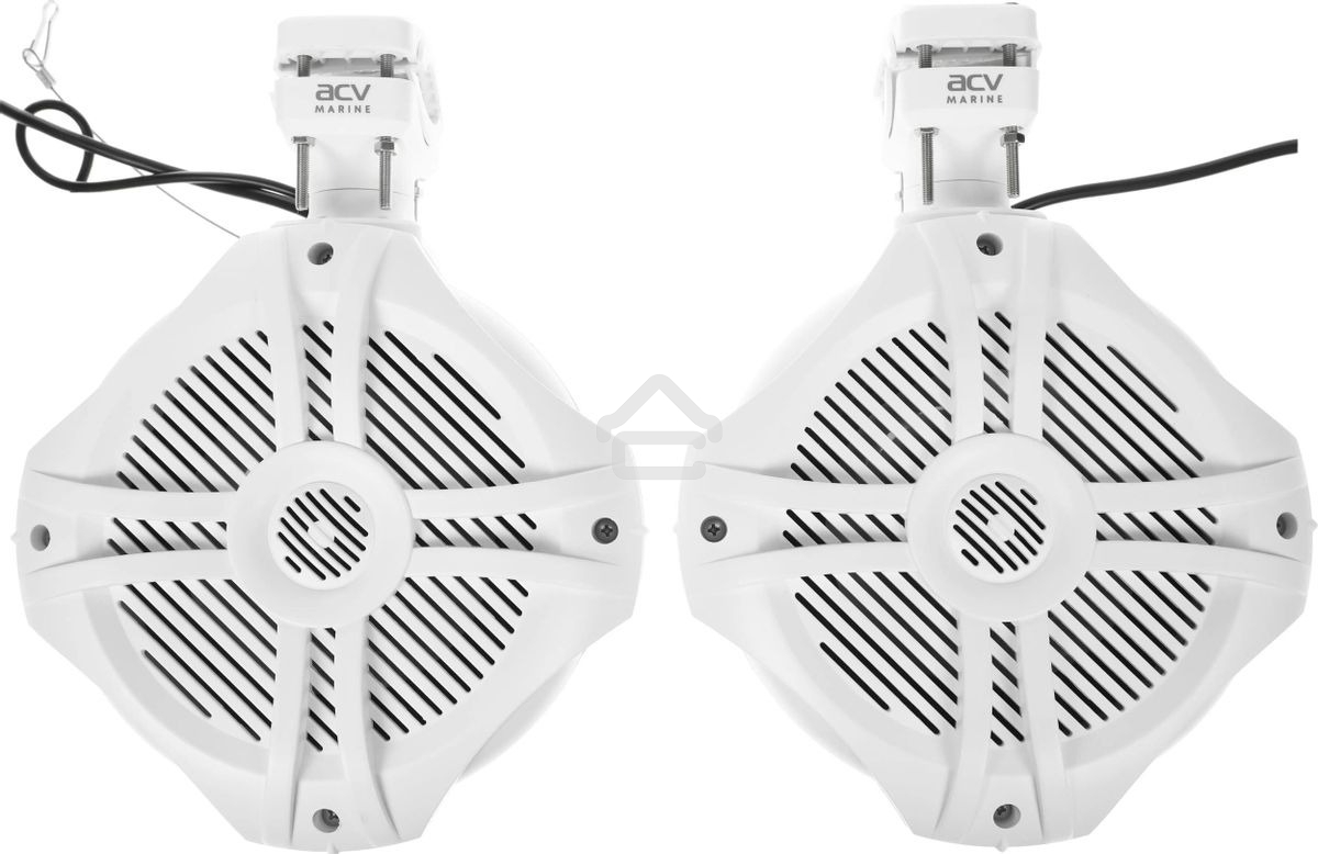 Колонки автомобильные ACV Marine MR61 100Вт 94дБ 16.5 см (6 1/2дюйм) (ком.: 2 кол.) коаксиальные двухполосные