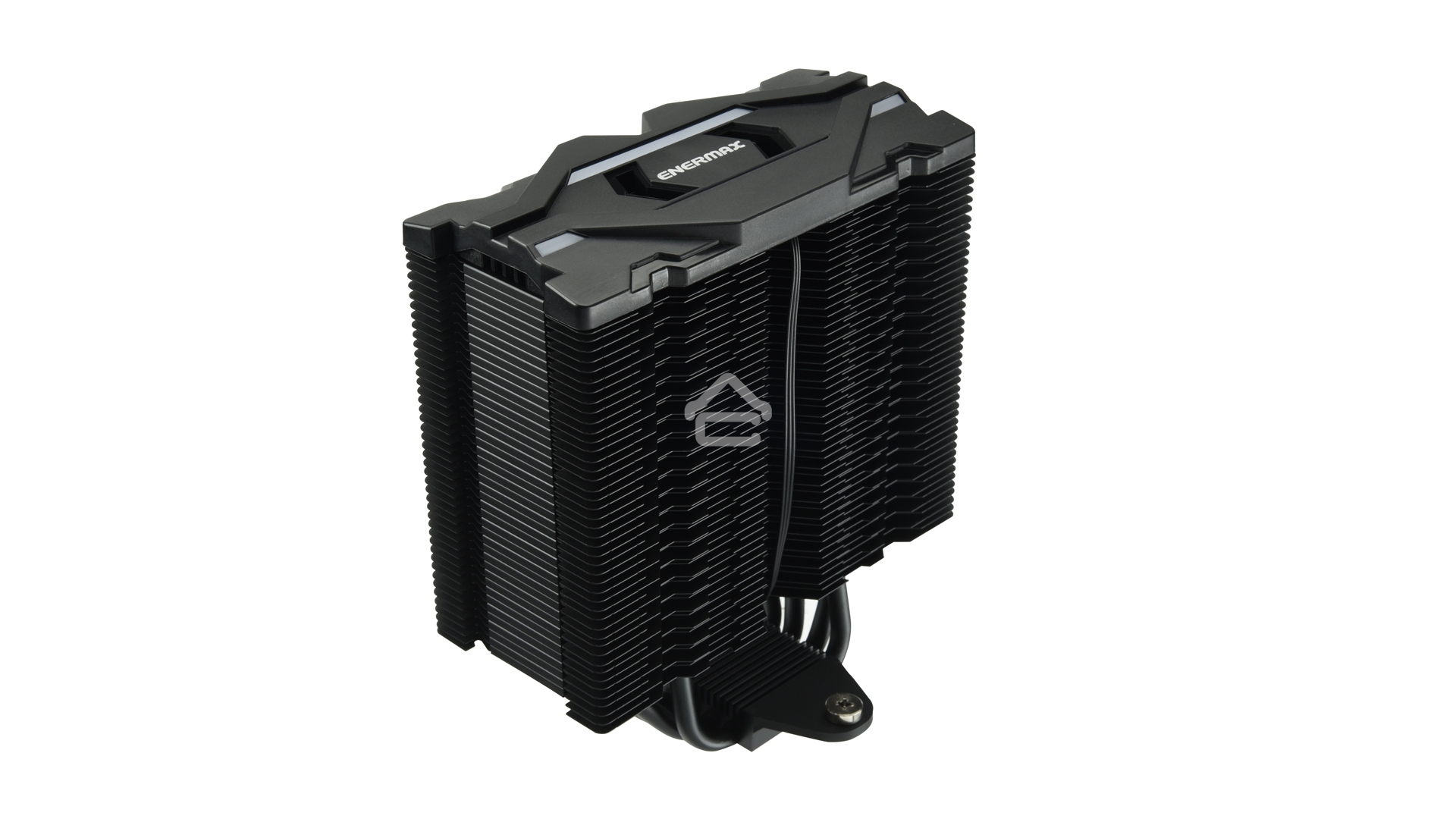 Кулер для процессора Enermax F40 ARGB Edition черный, 140 мм, алюминий/медь, 1200 об/мин, 23 дБ, 4 pin, 200 Вт, 158 мм