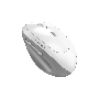 Мышь беспроводная Genius Genius Ergo 8350S /Вертикальная/бесшумная/1200-1600-2400 dpi/BlueEye/6 кнопок/USB-приемник/Bluetooth+2,4 ГГц/батарея AA/бело-серый (31030041401)