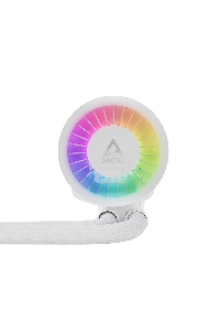 Жидкостная система охлаждения Arctic Liquid Freezer III 420 A-RGB белый, 140 мм, алюминий, 2800 об/мин, 26 дБ, 4 pin, 374 Вт