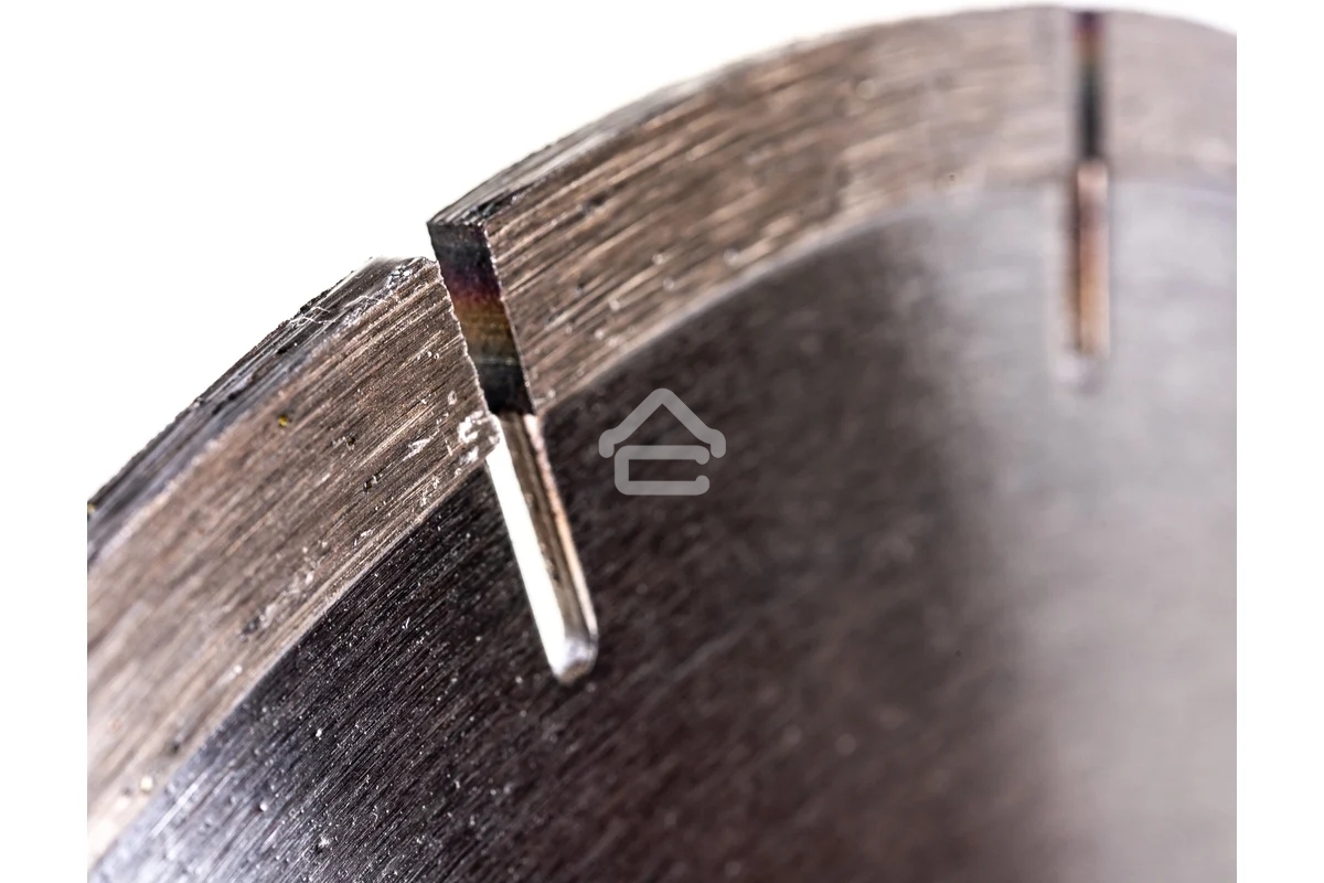 Диск алмазный отрезной сегментный Sparta 230 х 22,2 мм, сухая резка, EUROPA Standard