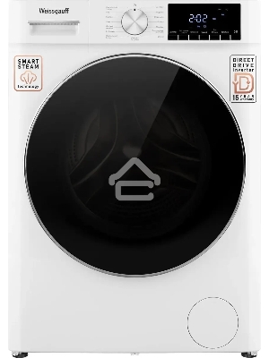 Стирально-сушильная машина Weissgauff WMD 58411 Direct Drive Inverter Premium Steam (432267) белый, фронтальная загрузка 11 кг, 1400 об/мин, класс:A+++