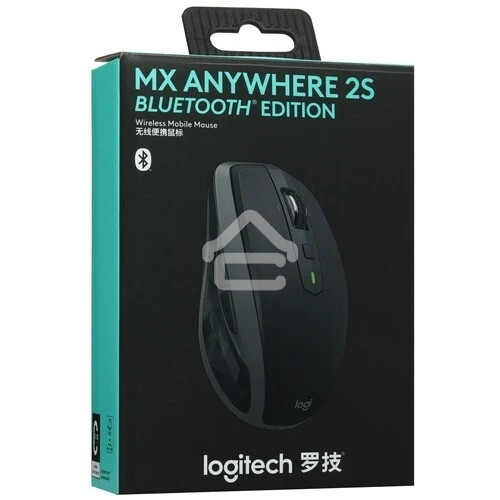 Мышь беспроводная Logitech MX Anywhere 2S графитовый, 4000 dpi, радиоканал, Bluetooth, USB, кнопки - 6