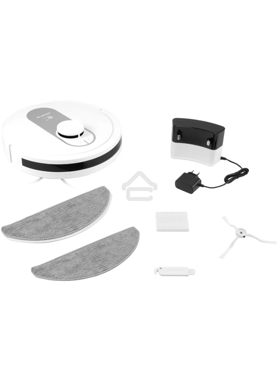 Пылесос-робот Polaris IQ Home PVCR 4250 50Вт белый