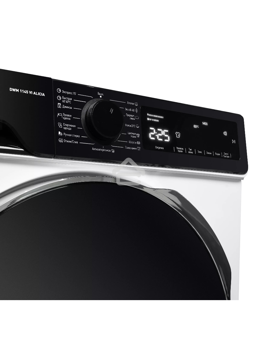 Стиральная машина DeLonghi DWM 1145 VI ALICIA белый, загрузка фронтальная 10,5 кг, 1400 об/мин., класс: А+++