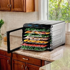 Сушка для фруктов и овощей Kitfort КТ-4931 21под. 650 Вт, нержавеющая сталь