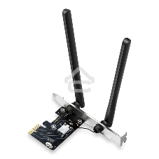Сетевой адаптер Mercusys MA86XE Трехдиапазонный адаптер PCI Express с поддержкой Bluetooth и Wi-Fi 6E AXE5400