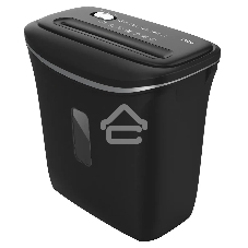 Шредер Deli E9945 черный (секр.P-4) фрагменты 6лист. 12лтр. скобы пл.карты