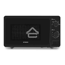 Микроволновая печь Hyundai HYM-M2010 черный, 20 л, 700 Вт, переключатели - поворотный механизм