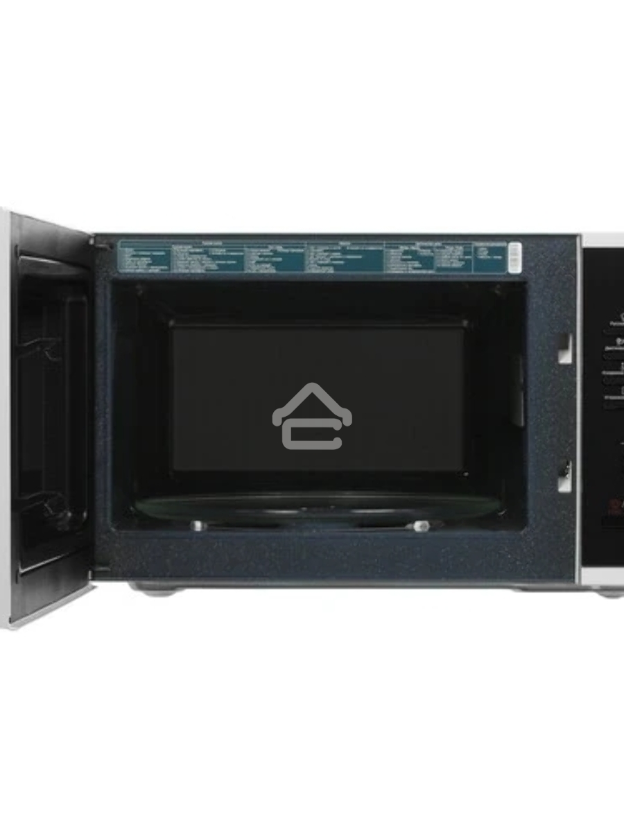 Микроволновая печь Samsung MS23F301TQW/BW белый, 23 л, 800 Вт, переключатели - кнопки/поворотный механизм