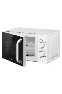Микроволновая печь BBK 20MWS-761M/W белый, 20 л, 700 Вт, переключатели - поворотный механизм