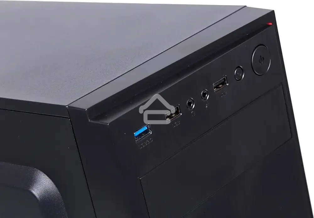 Компьютерный корпус Accord JP-II черный без БП ATX 1x80mm 2xUSB2.0 1xUSB3.0 audio