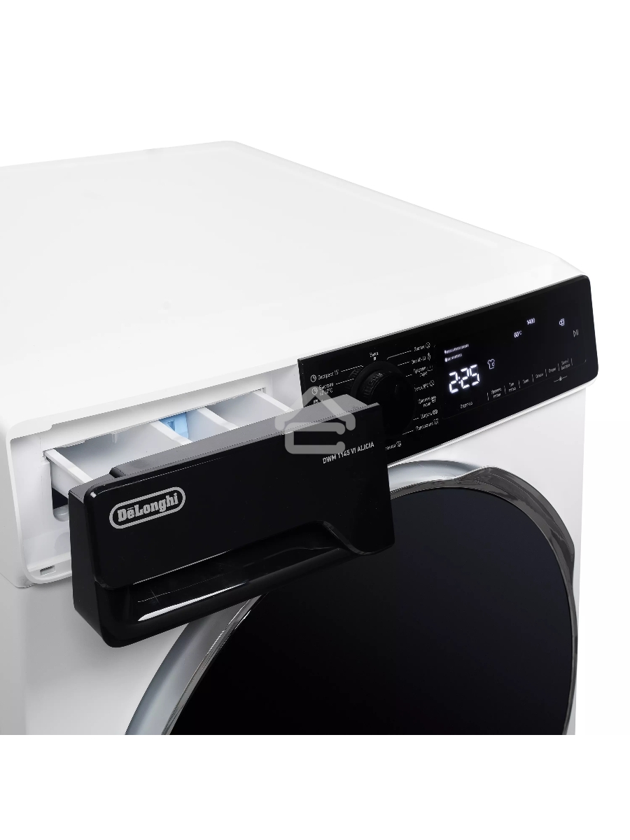 Стиральная машина DeLonghi DWM 1145 VI ALICIA белый, загрузка фронтальная 10,5 кг, 1400 об/мин., класс: А+++