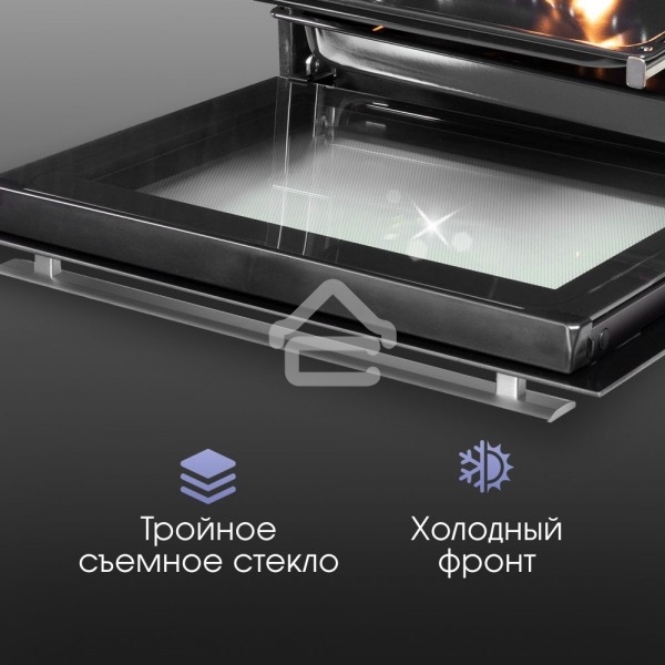 Духовой шкаф электрический встраиваемый Zigmund & Shtain E 149 B черный