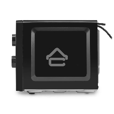 Микроволновая печь Hyundai HYM-M2010 черный, 20 л, 700 Вт, переключатели - поворотный механизм