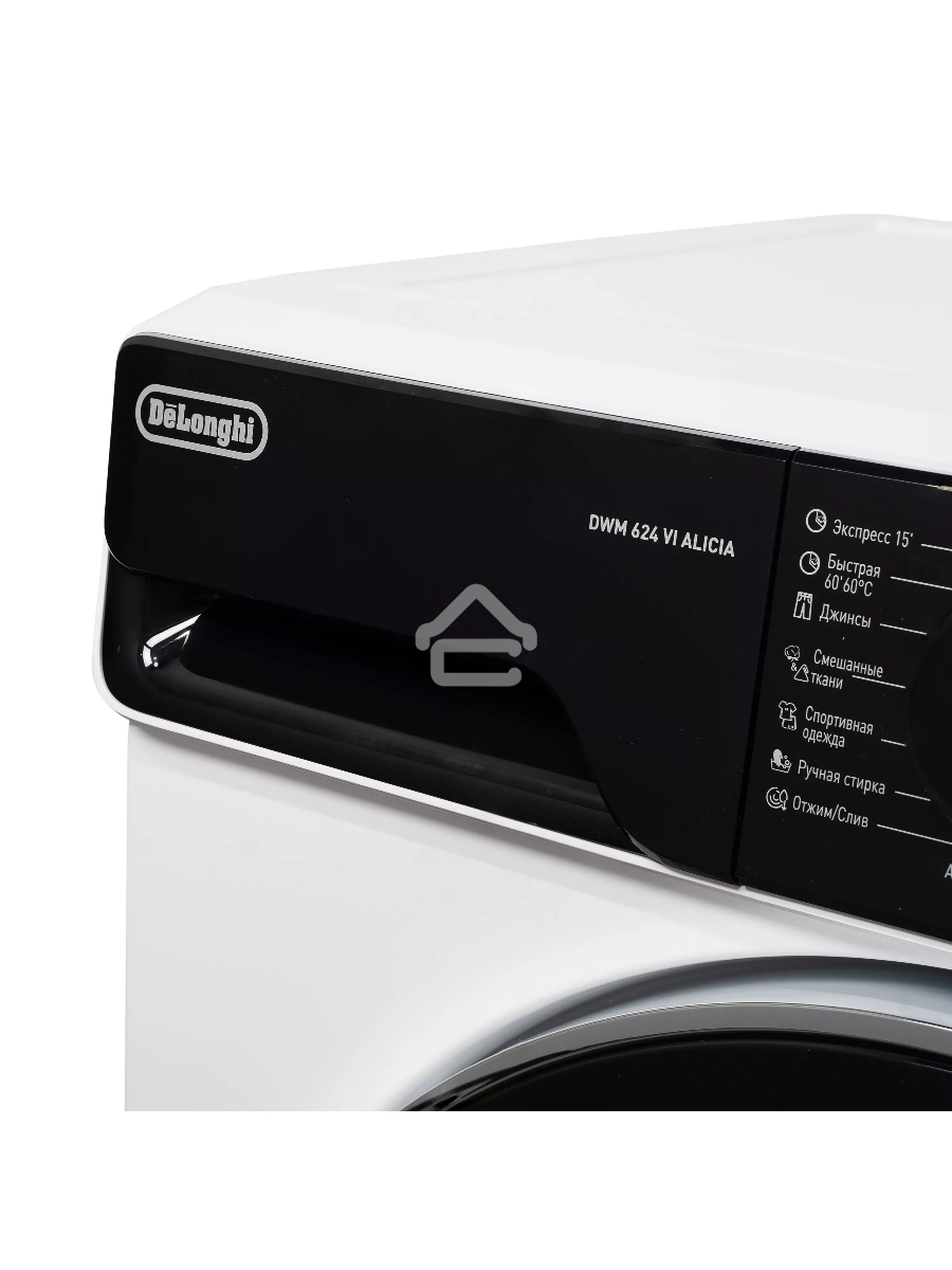 Стиральная машина DeLonghi DWM 624 V ALICIA белый, загрузка фронтальная 6 кг, 1200 об/мин., класс: А+++