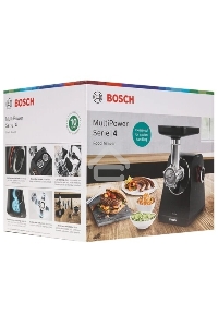 Мясорубка Bosch MFWS440B, 1900W, черный