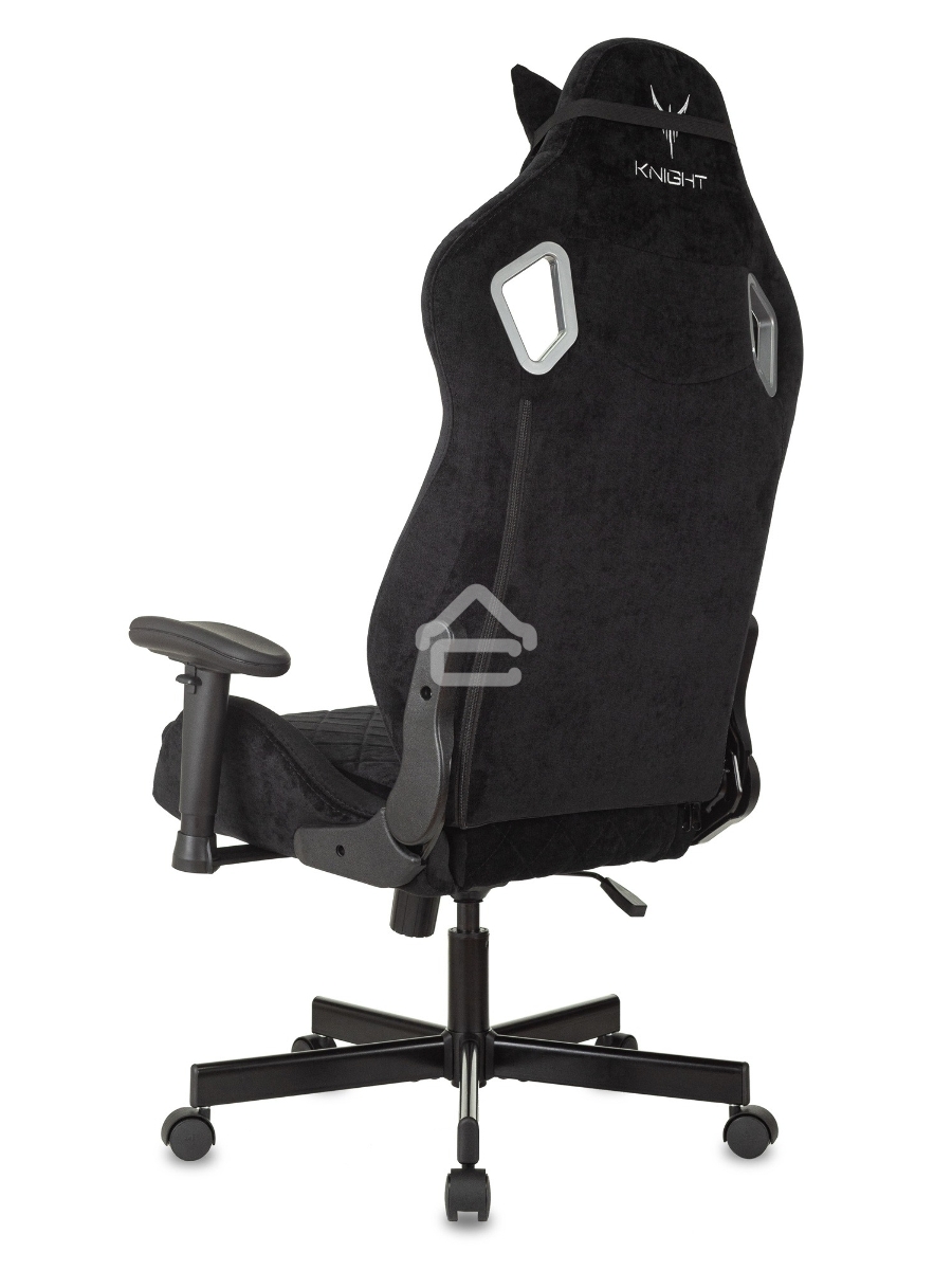 Кресло игровое Knight Outrider Light-20 черный с подголов. крестовина металл