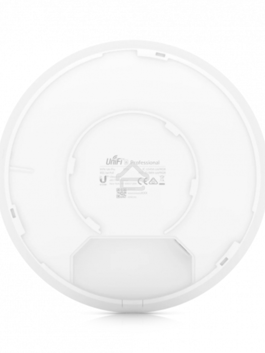 Точка доступа Ubiquiti UniFi 6 AP Pro [U6-Pro] 2.4+5 ГГц, Wi-Fi 6, 4х4 MU-MIMO, 802.3at, 1х 1G RJ45