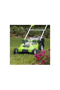 Газонокосилка аккумуляторная GreenWorks G40LM49DB, TwinForce, 40V, 49 см, без АКБ и ЗУ  (2500207)