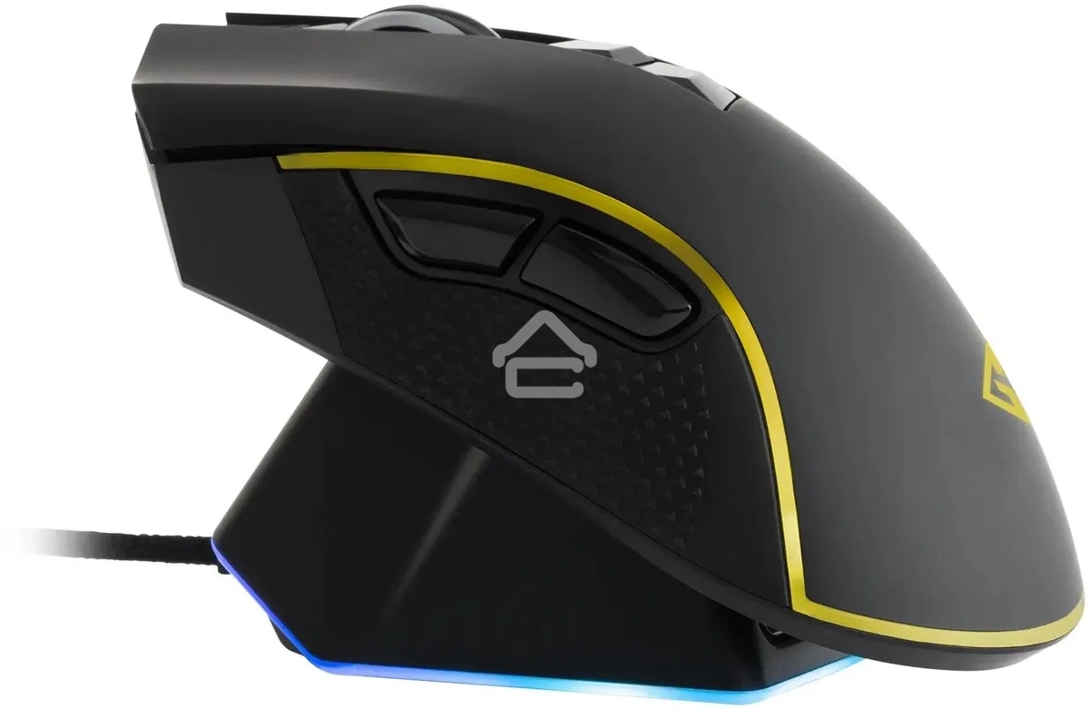 Мышь беспроводная GMNG GG-MS400WO черный, 10000 dpi, радиоканал, USB, кнопки - 7