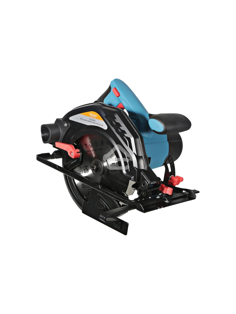 Пила циркулярная Sturm CS50185P { 1850Вт, ТПД 185х16/20мм, пропил-65мм, вес 4,3 кг } [CS50185P]