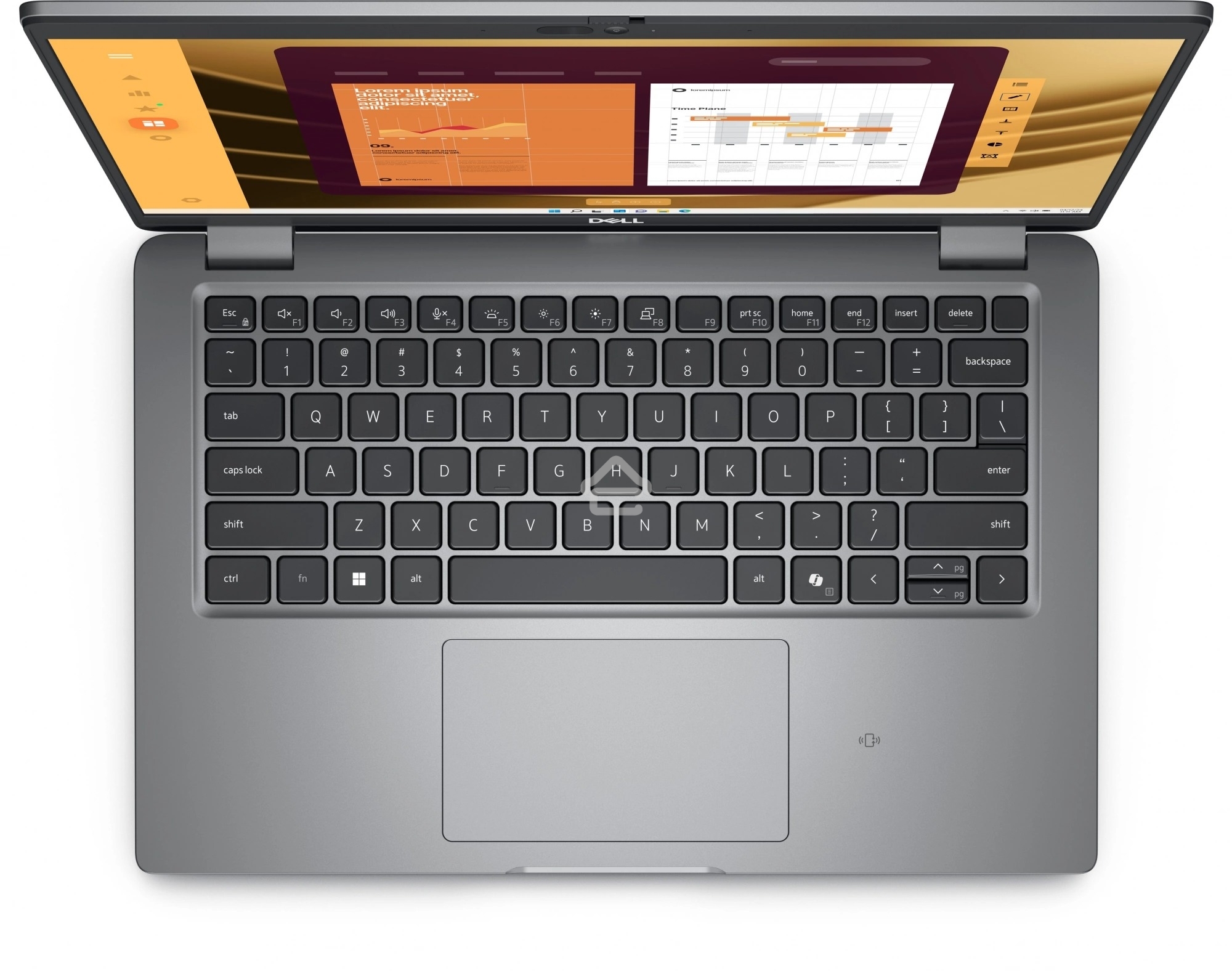 Ноутбук Dell Latitude 5450 черный 5450-5360 Core Ultra 5 135U 16Gb SSD512Gb Intel Arc 14