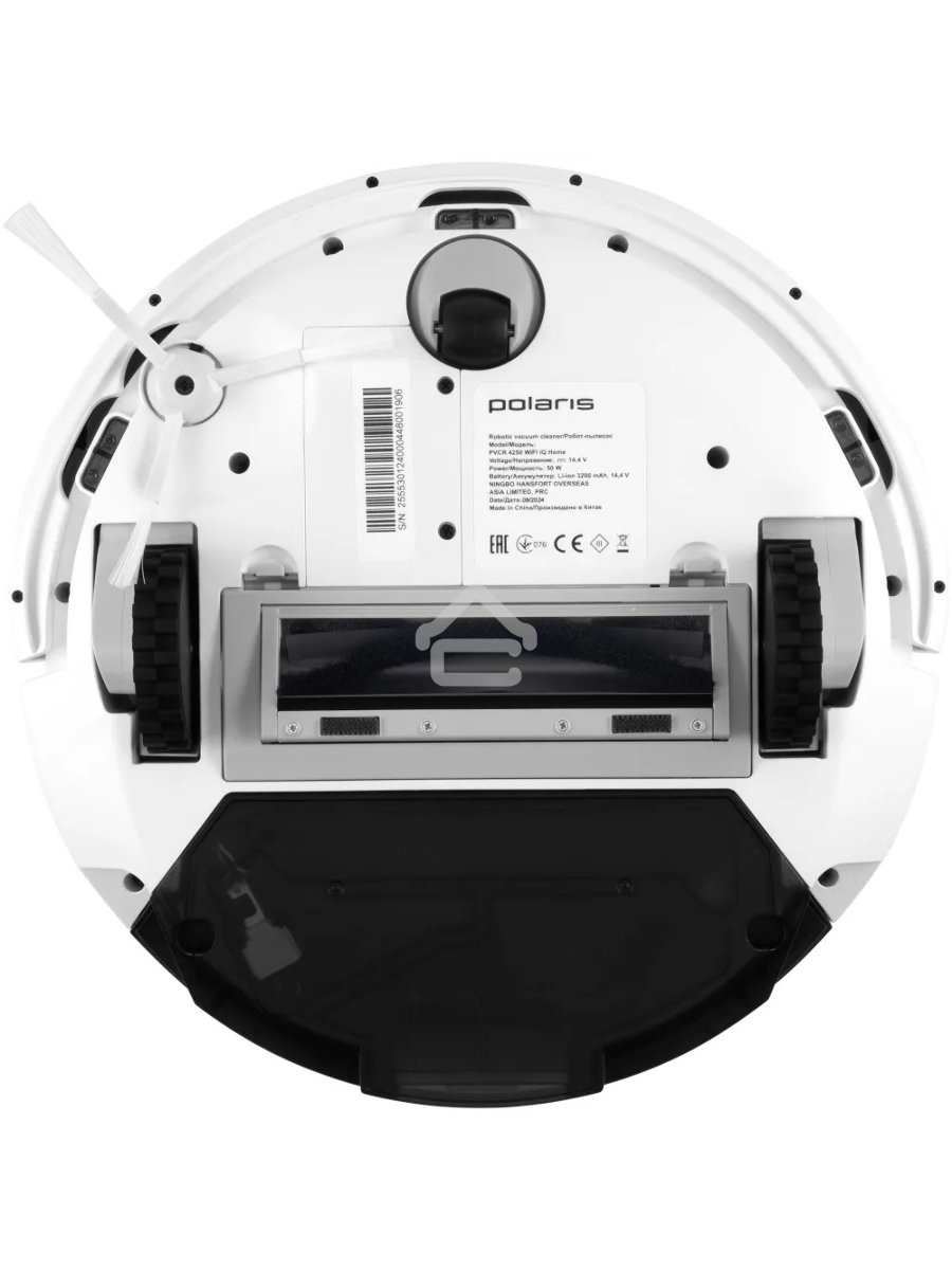 Пылесос-робот Polaris IQ Home PVCR 4250 50Вт белый