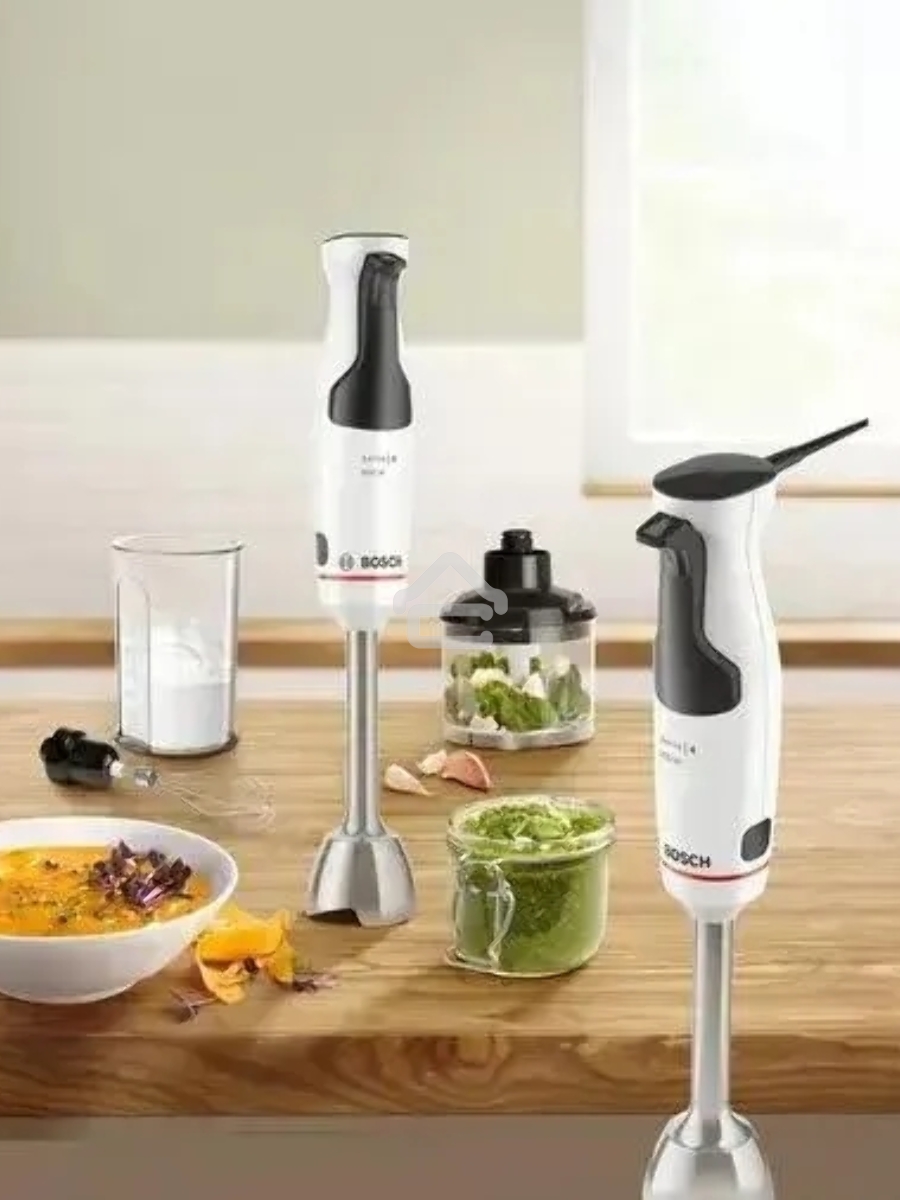Блендер погружной Bosch MSM4W421 800Вт белый